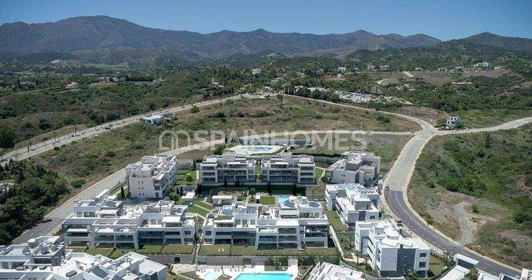 Estepona Apartments in a Residential Complex with Cinema Area