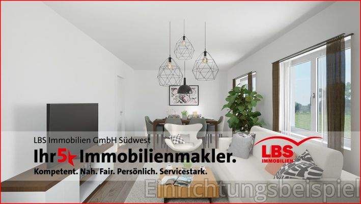 Ess- Wohnzimmer EG (KI generiert)