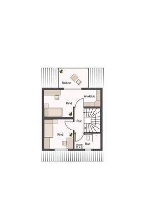 Grundriss Dachgeschoss