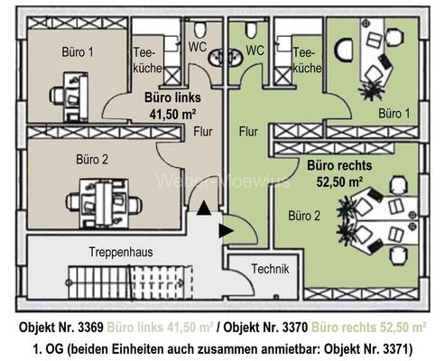 3369 Grundriss 1. Obergeschoss