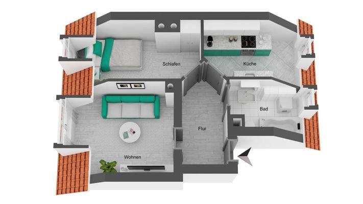 Grundriss DG