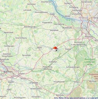 Lageplan überregional