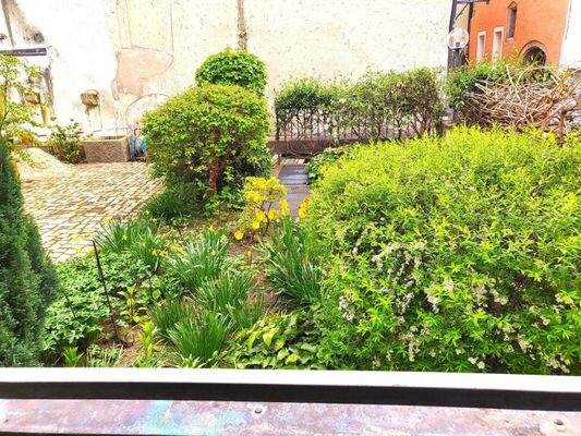 Blick von der Loggia...