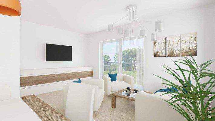 4.OG Wohnzimmer - Visualisierung -