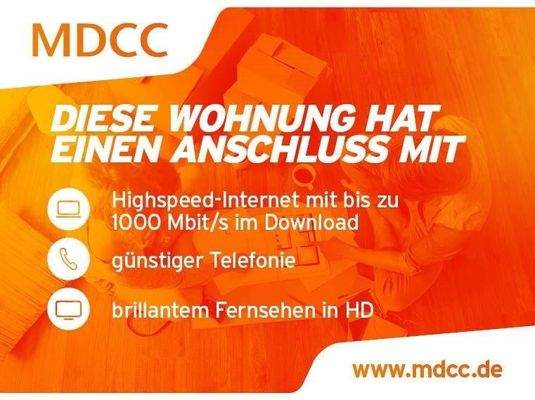 Flyer Internet-, Telefon- und TV-Anbieter, Werbepartner