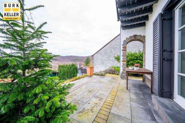 Hauptterrasse - Ostblick