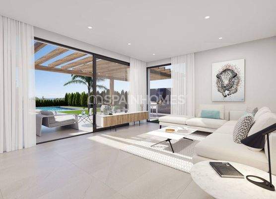 Sea View Villas with Pool and Terraces in Finestrat Alicante