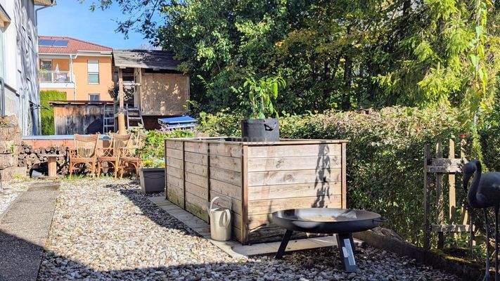 Garten mit Ost-Ausrichtung