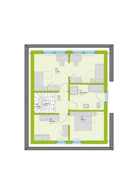 Grundriss Dachgeschoss