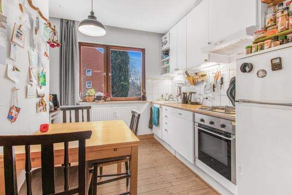 Küche im Hochparterre