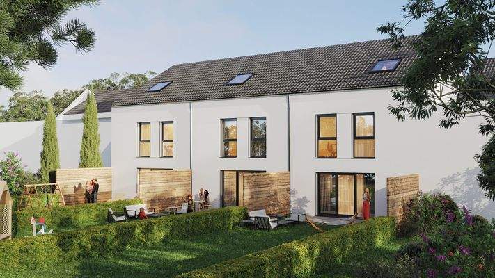 Familiengerechte Reihenhäuser mit 156 m² Wohnfläche