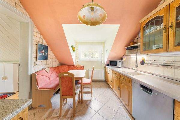 Küche im Obergeschoss