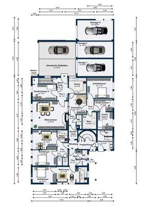 Erdgeschoss - wietere Pläne auf Anfrage