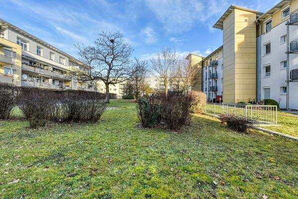 Blick vom Schlafzimmer