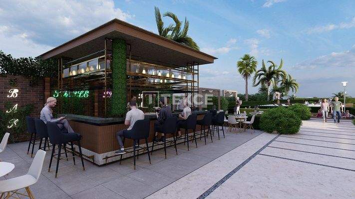 Seafront Apartments in a Complex in North Cyprus Gaziveren