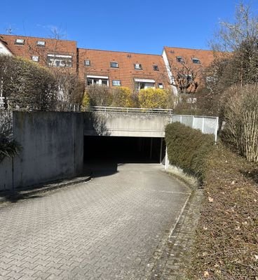 Garage Einfahrt
