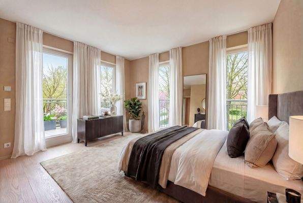 Schlafzimmer (Visualisierung)