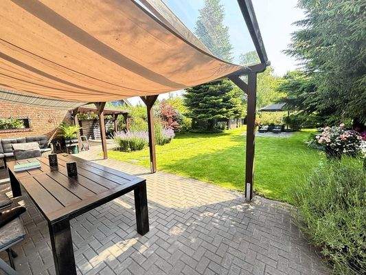 Terrasse von der Seite