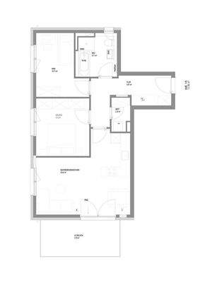 Variante mit Dusche und Badewanne