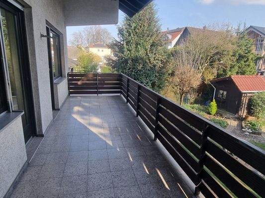 Balkon Wohnbereich - Ansicht I