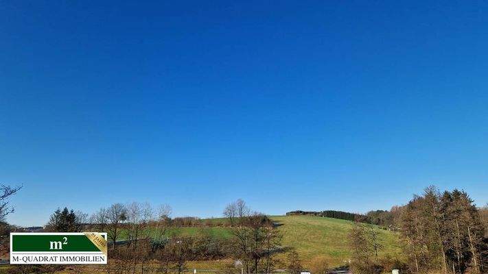 Blick vom Balkon 2 OG