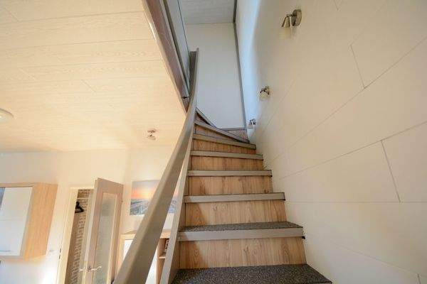 Treppe zum Spitzboden