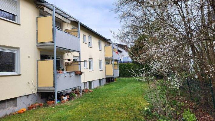 Garten Hinterhof Südseite