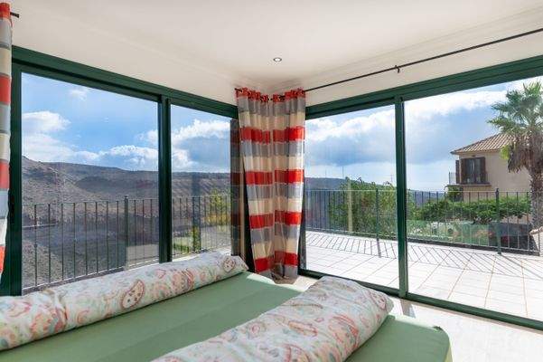 Ausblick Schlafzimmer