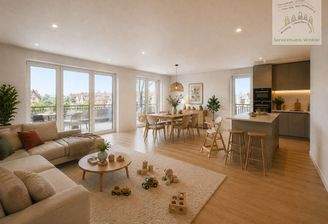 Wohnbereich KI Visualisiert