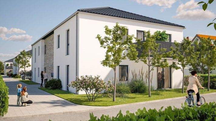 Ansicht Haus 3 + 4_I