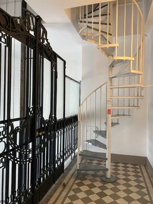 Aufgang (Wendeltreppe) Dachterrasse