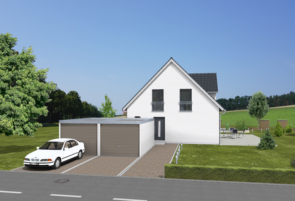 EFH Smart mit Doppelgarage