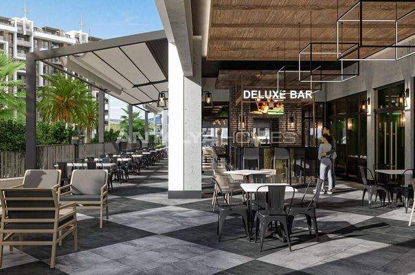 Apartments in a Complex with Rich Social Amenities in Alanya