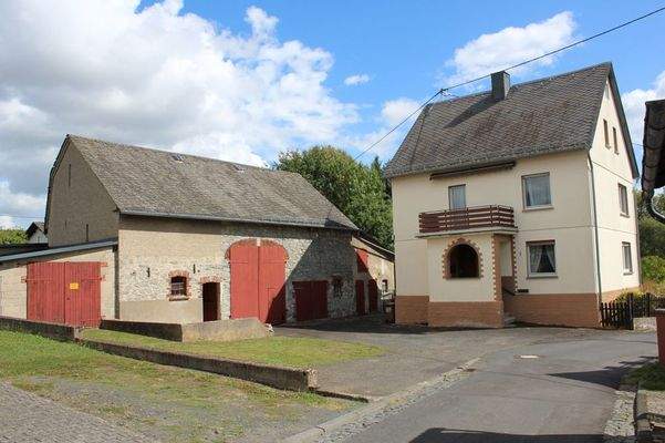 Hof am Ende der Straße