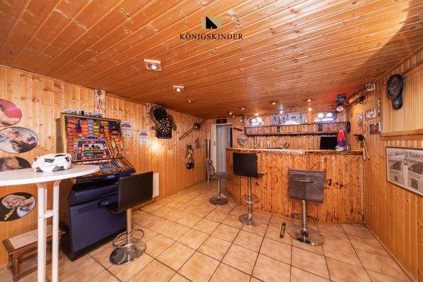 ...Platz für die Party, gibt es auch...