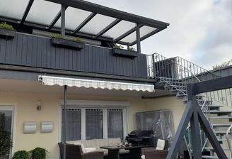 Erdgeschoss und Balkon Dachgeschoss