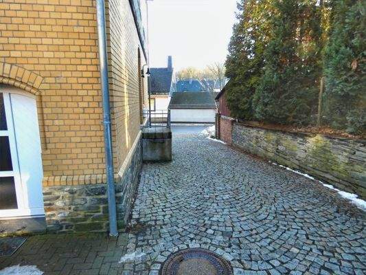 Zuwegung Hauseingangsbereich