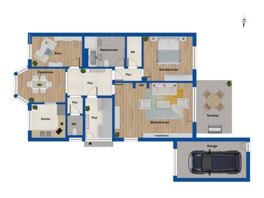 Grundriss Erdgeschoss