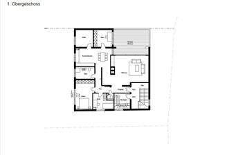 Grundriss WE 3, 1.OG