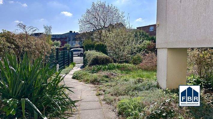 Weg zu den Parkplätzen