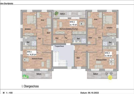 I. OG Am Dorfplatz 1