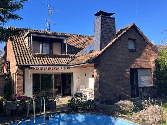 Hausansicht Gartenseite