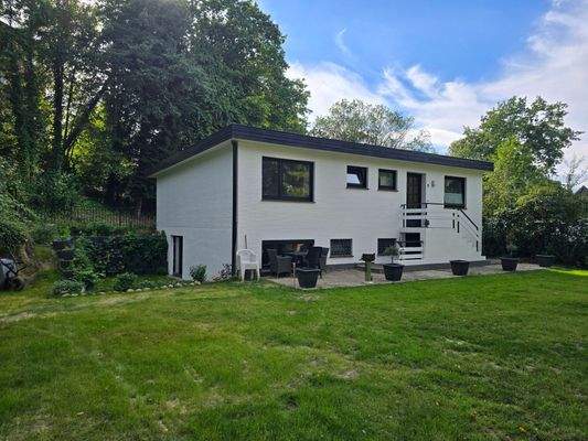 Maison Immobilien Bungalow Buchholz Ansicht Vorne