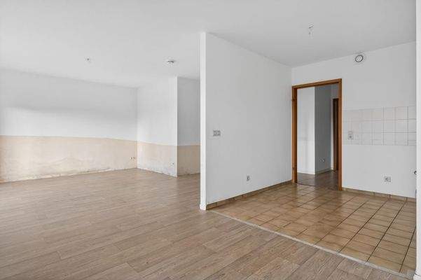 Wohnzimmer / Küchenbereich