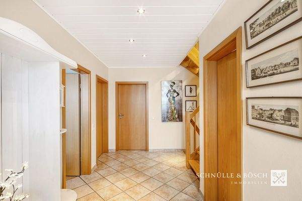 Ein großzügiger Flurbereich