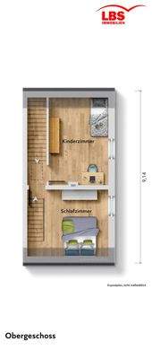 Grundriss Obergeschoss