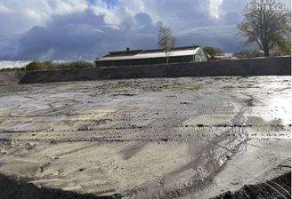 Baugrundstueck Blick von Norden