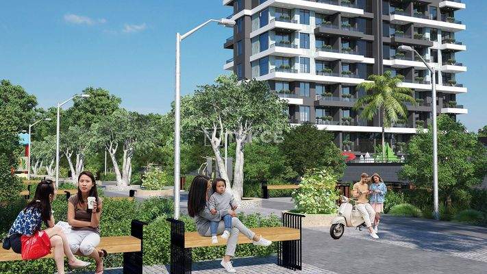 Real Estate Project with Residency Permit in Alanya Demirtaş