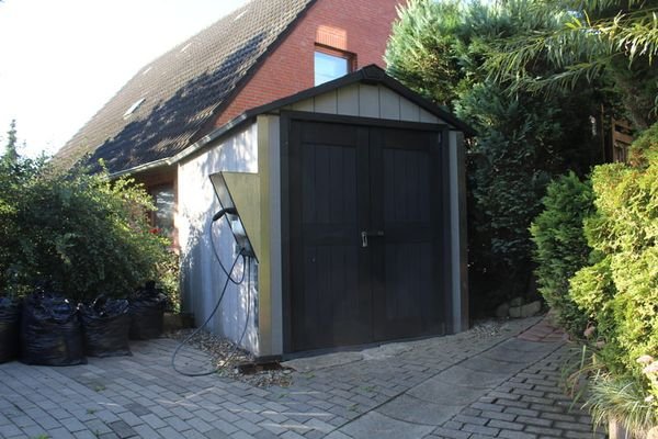Gartenhaus-Wallbox