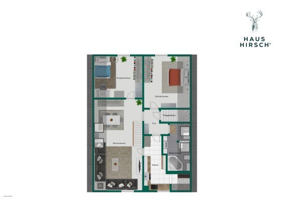Grundriss 2. Obergeschoss